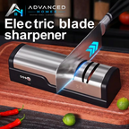 Electric knife sharpener with watermark