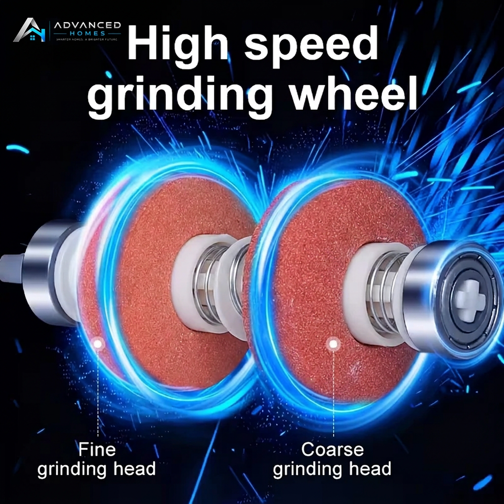 Grinding wheels with watermark