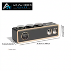 Product dimensions with watermark