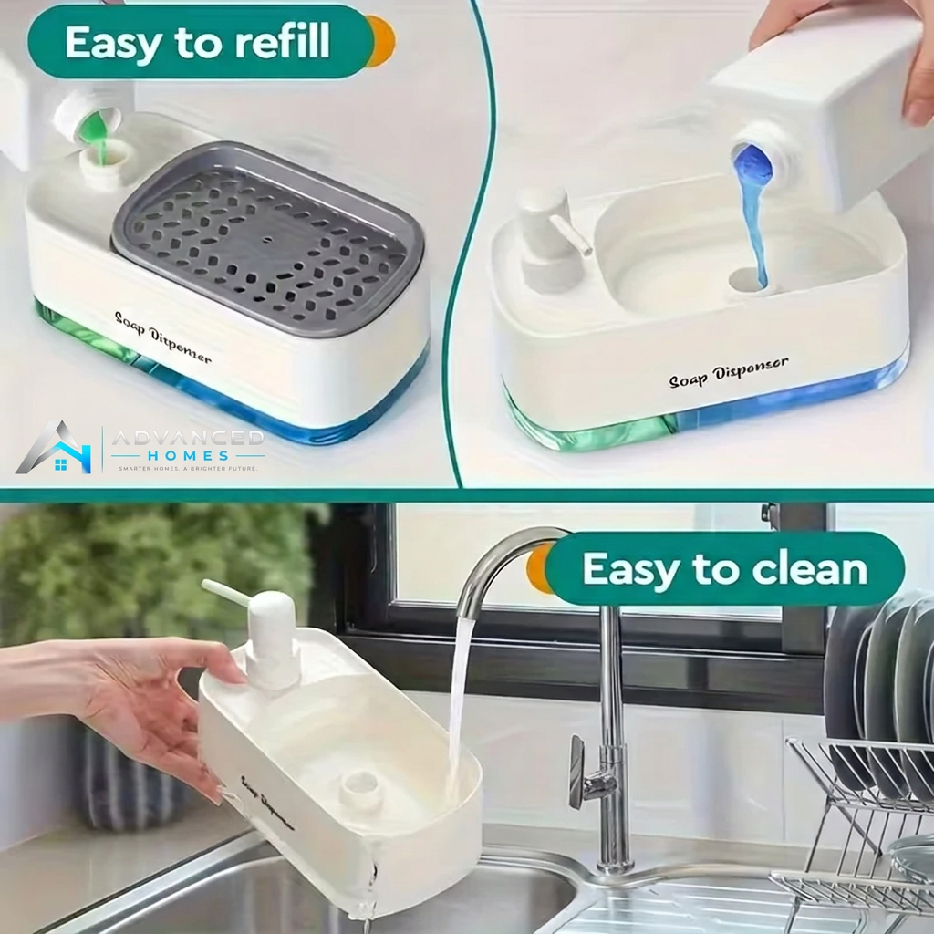 Refill and cleaning image with logo watermark
