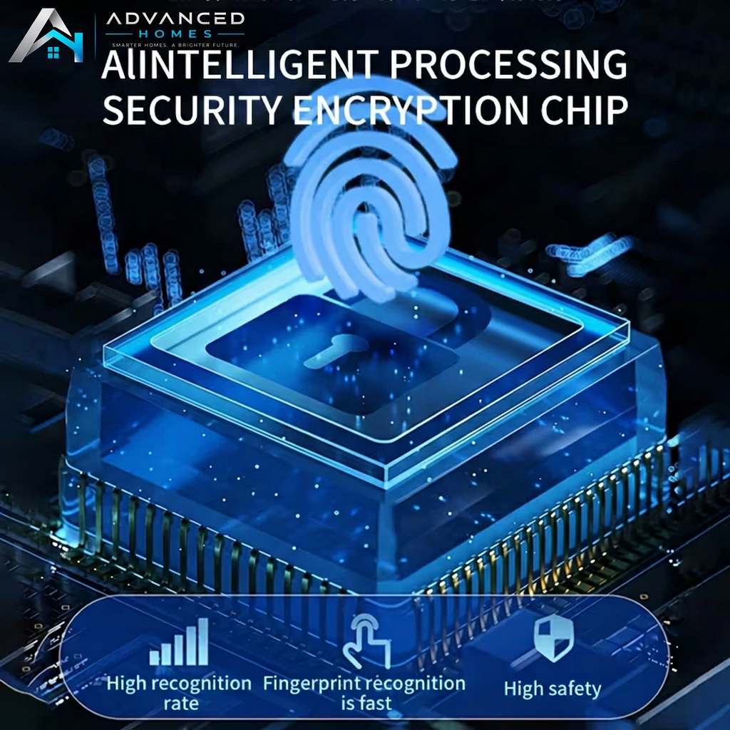 Security chip image with watermark