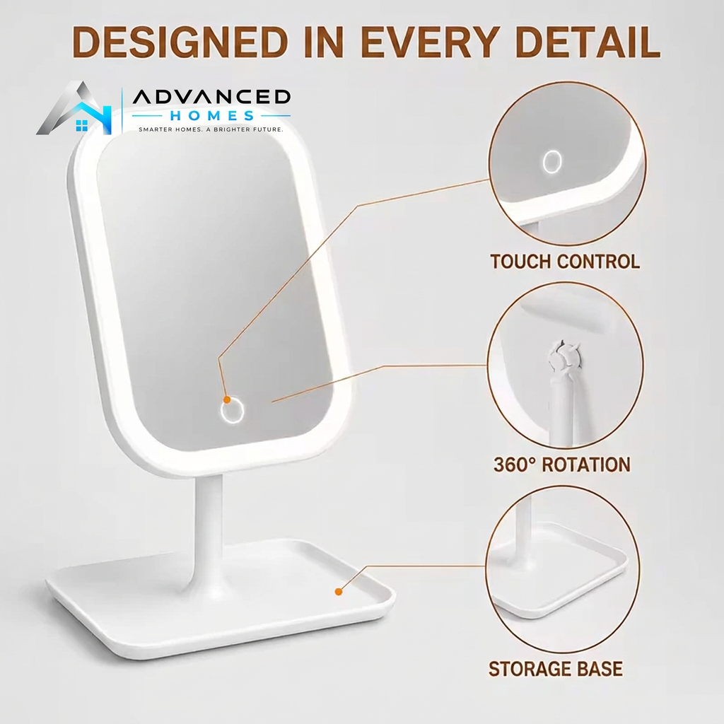 Watermarked mirror features