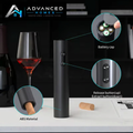 Wine opener features with watermark