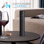 Wine opener lifestyle photo with watermark