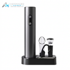 Wine opener set with watermark